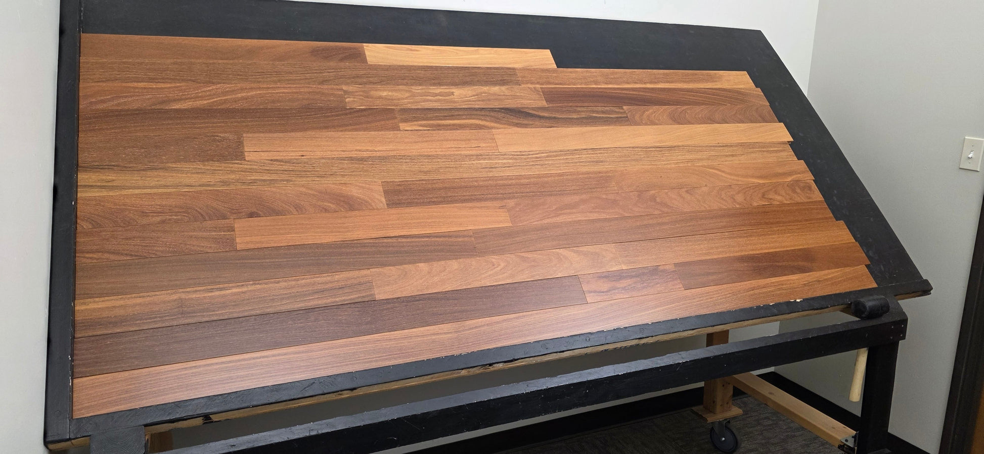 3 1/4" x 3/4" Brazilian Teak Hardwood Flooring