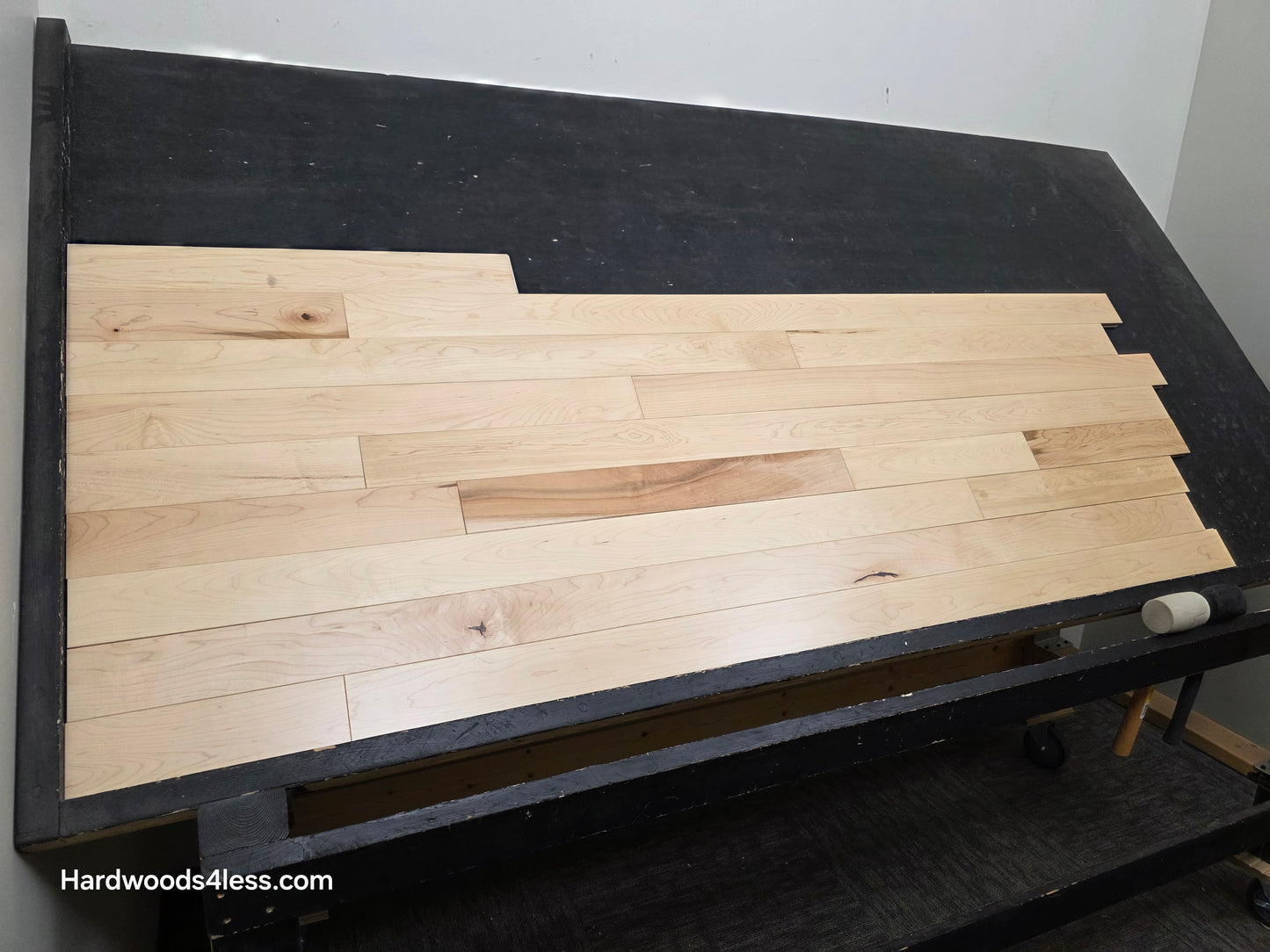 3 14 x 34 Natural Northern Maple Common & Better Hardwood Flooring