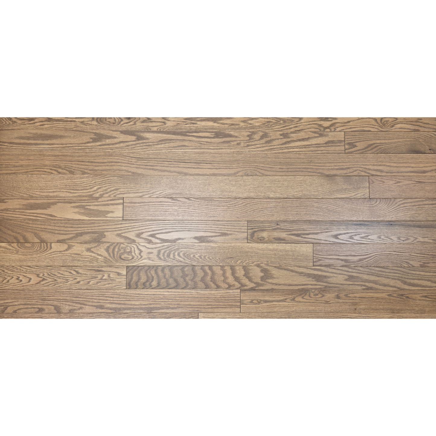 3 1/4" x 3/4" Solid Red Oak Marcy Hardwood Flooring. Shown close up.