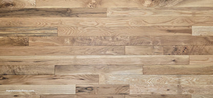 3 1/4" x 3/4" Solid White Oak Natural Character Grade Hardwood Flooring.