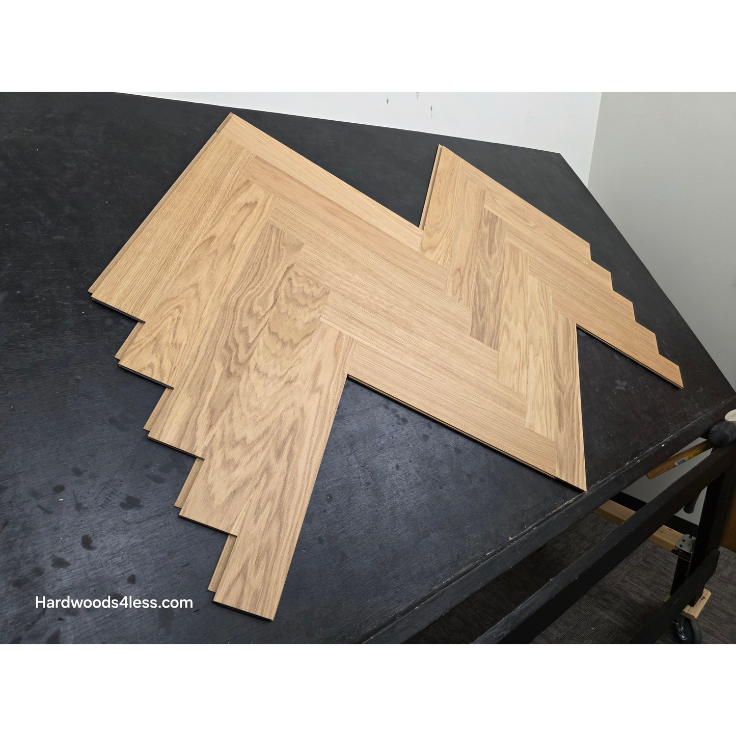 3 9/16" x 21 1/2" x 7/16" Modernized Engineered European Oak Wright Hardwood Flooring