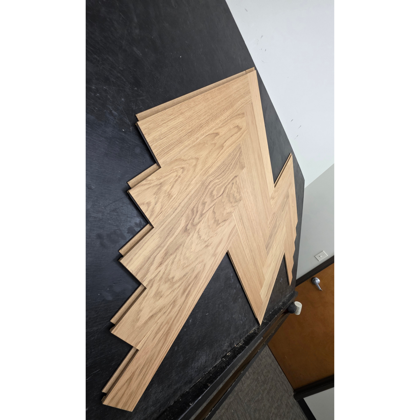 3 9/16" x 21 1/2" x 7/16" Modernized Engineered European Oak Wright Hardwood Flooring