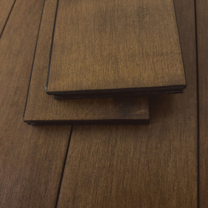 4 1/4" x 3/4" Solid Maple Chang Edge View