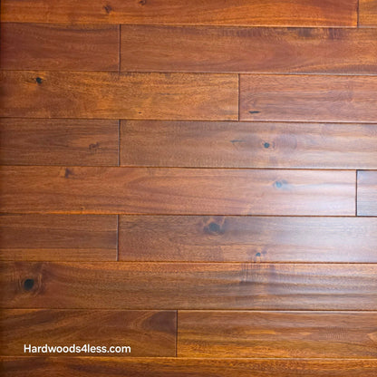 4 3/4" x 3/4" Solid Acacia Ancient Copper Hardwood Flooring