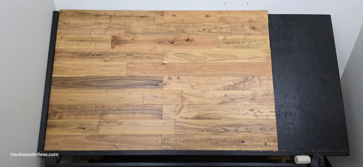 4 3/4" x 3/4" Solid Black Locust Bonello Hardwood Flooring