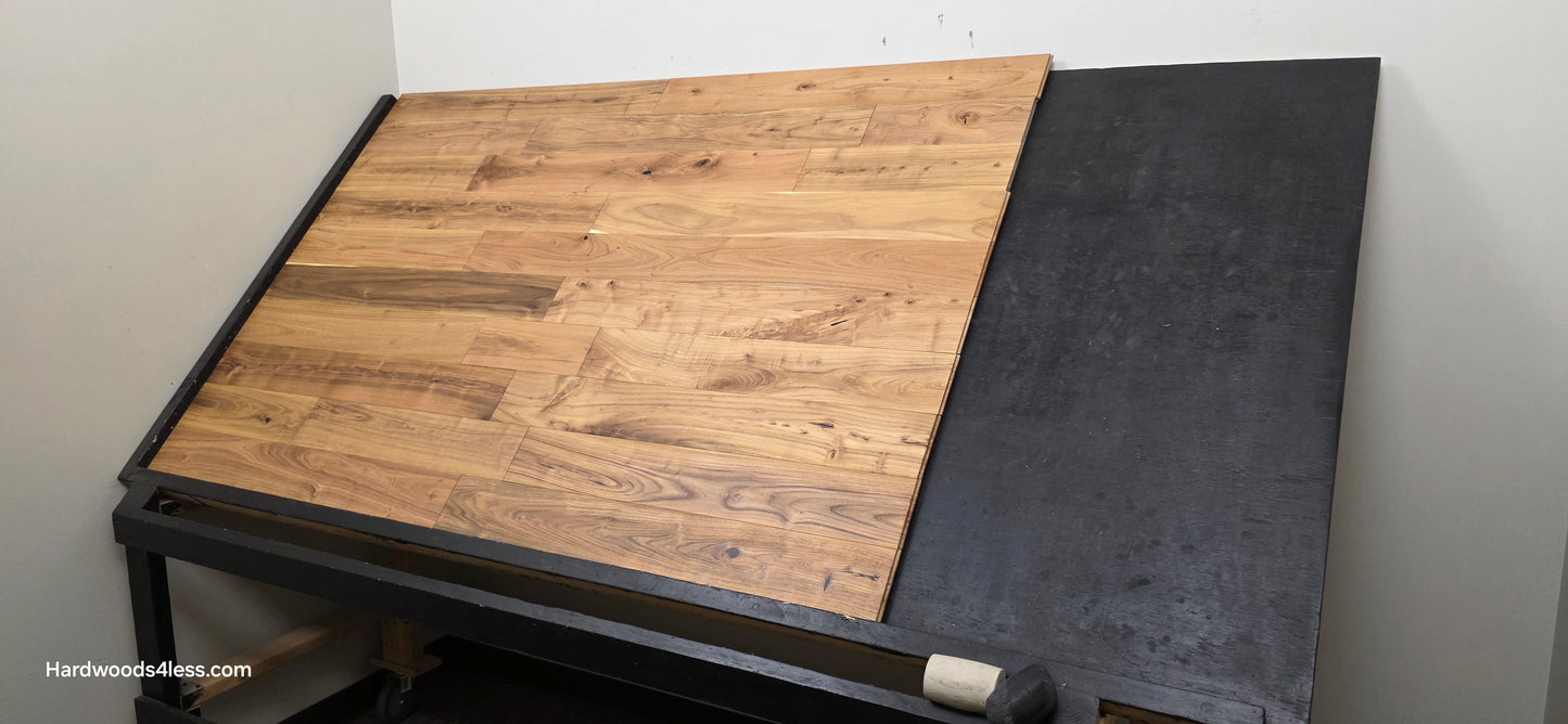 4 3/4" x 3/4" Solid Black Locust Bonello Hardwood Flooring
