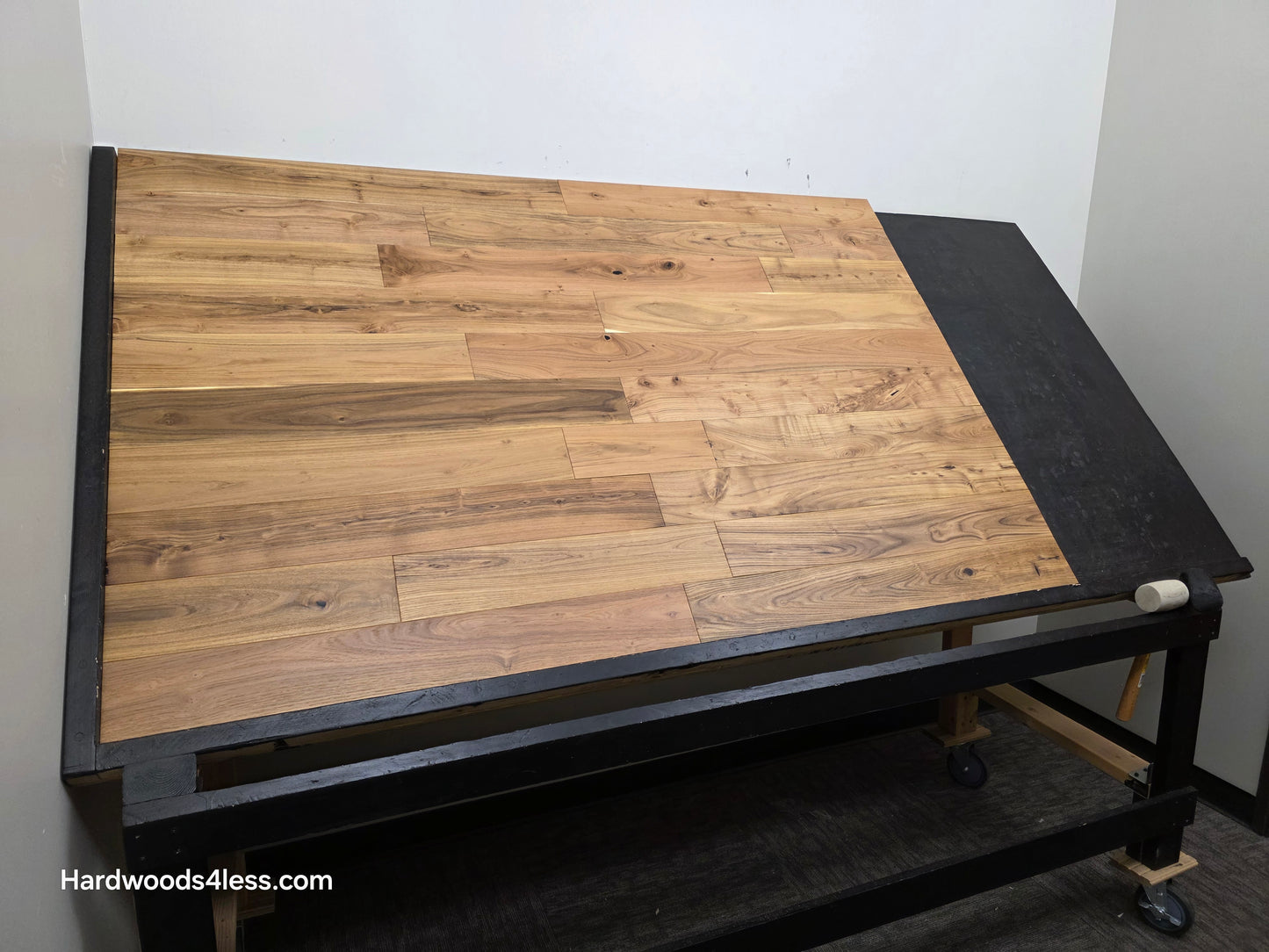 4 3/4" x 3/4" Solid Black Locust Bonello Hardwood Flooring