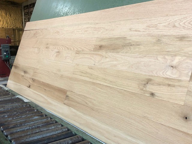 Unfinished Red Oak Euro Character Grade Hardwood Flooring