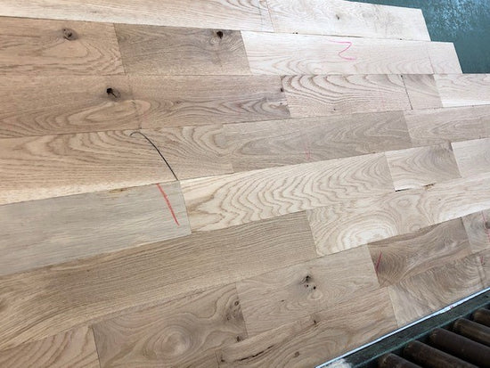 Unfinished White Oak #2 Common Grade Hardwood Flooring - Call for Pric ...