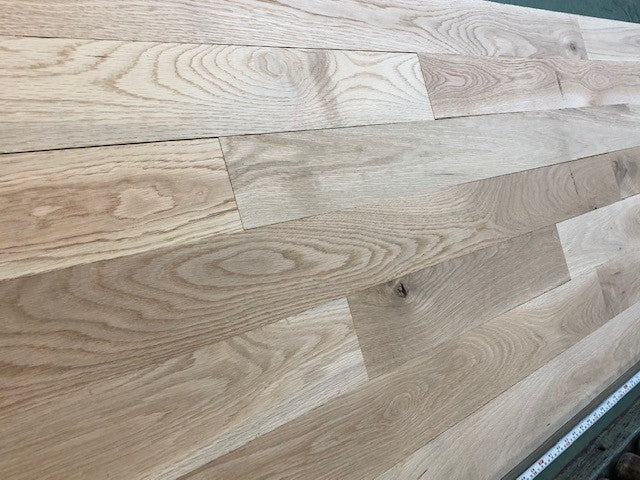 Unfinished White Oak Euro Character Grade Hardwood Flooring