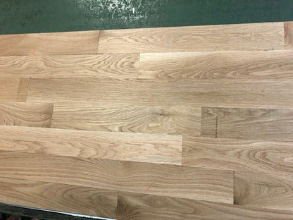 4 x 3/4 Unfinished White Oak Select & Better Solid Hardwood Flooring close up