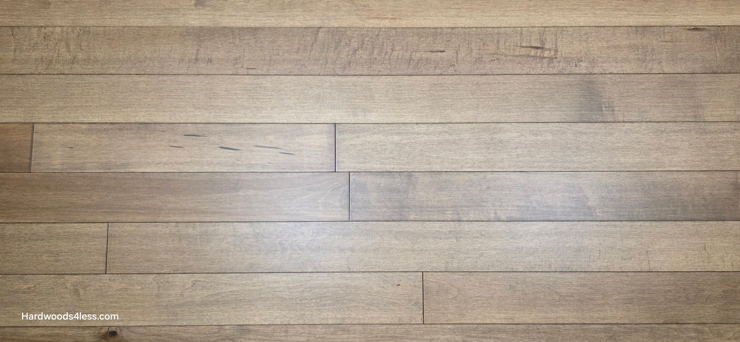 4" x 3/4" Solid Maple Sandpiper Hardwood Flooring