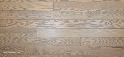 4" x 3/4" Solid Red Oak Barrel Hardwood Flooring Close up.