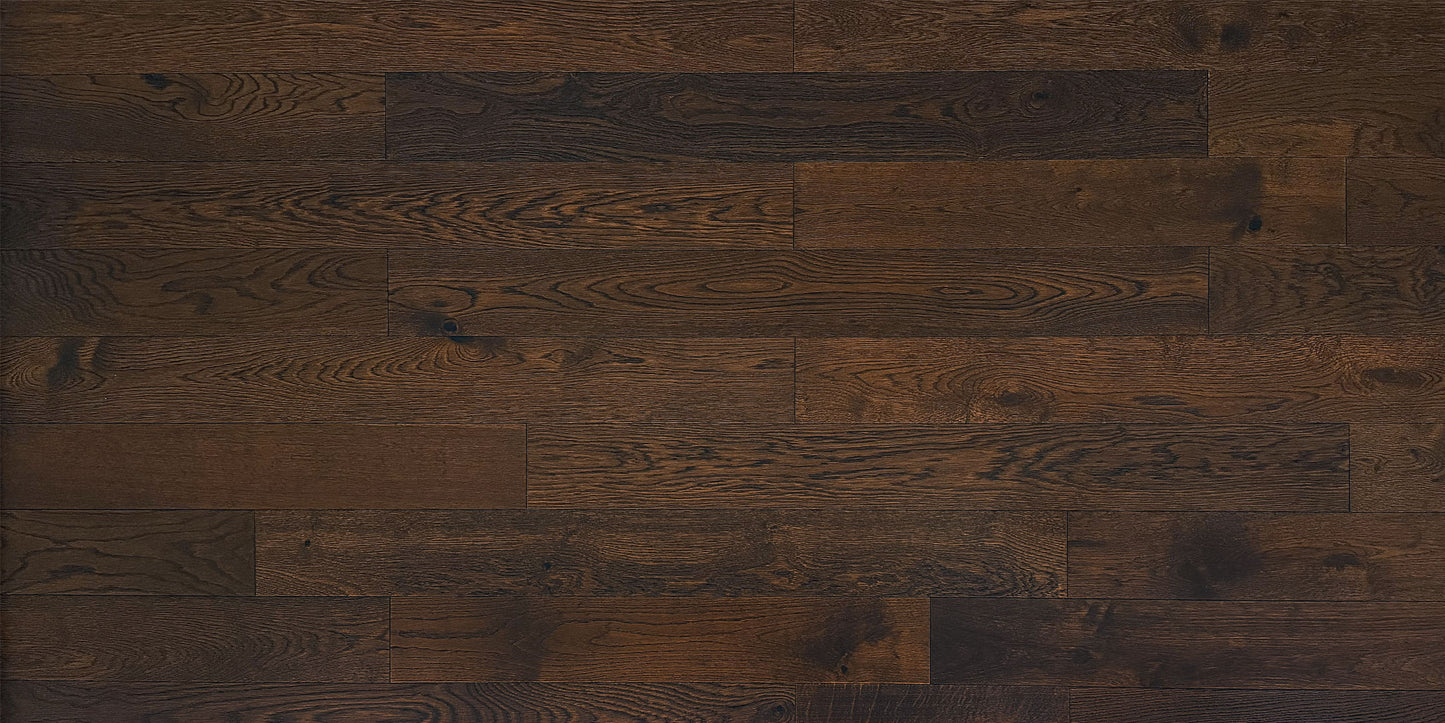 5" x 3/8" Engineered White Oak Shirley Top View