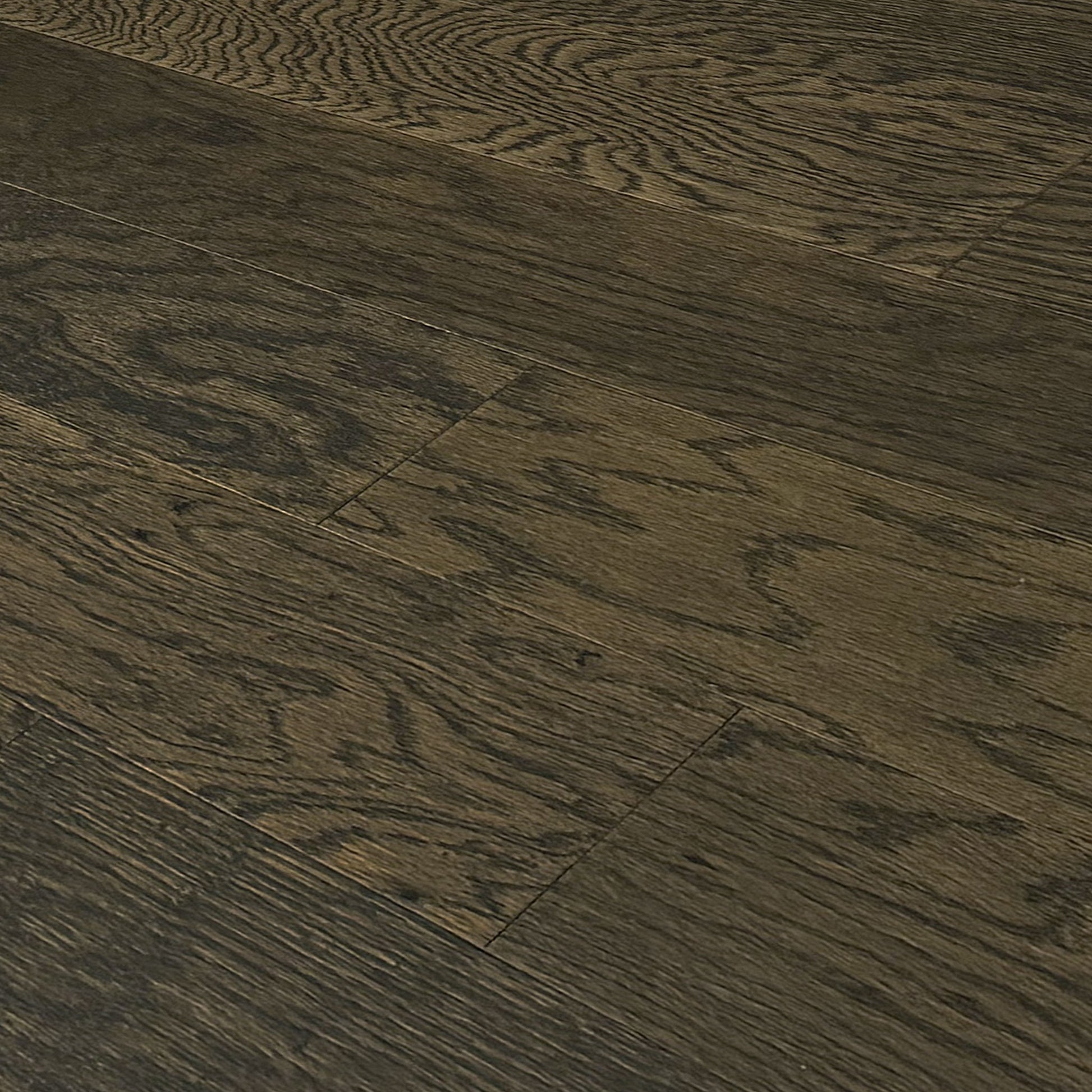 5" x 3/8" Engineered White Oak Walker Close Up to Show Grain
