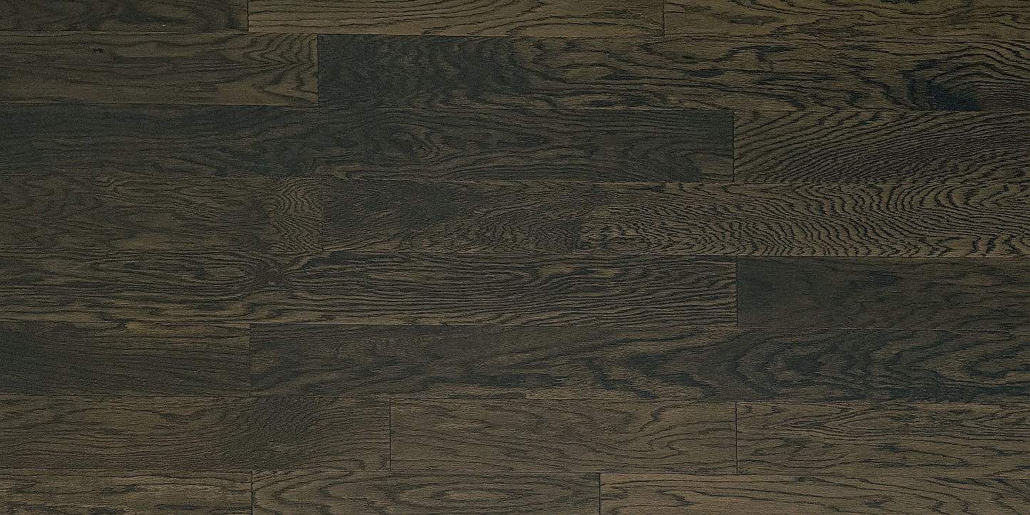 5" x 3/8" Engineered White Oak Walker Top View