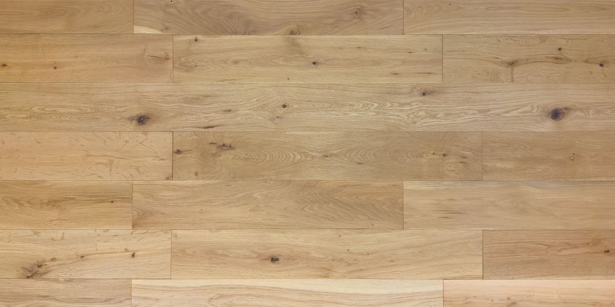Solid European White Oak Abilene Top View