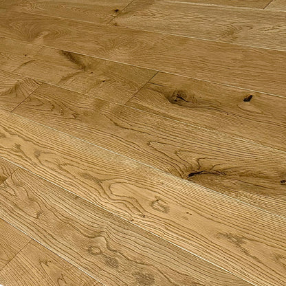 5" x 3/4" Solid European White Oak Cashew Hardwood Flooring