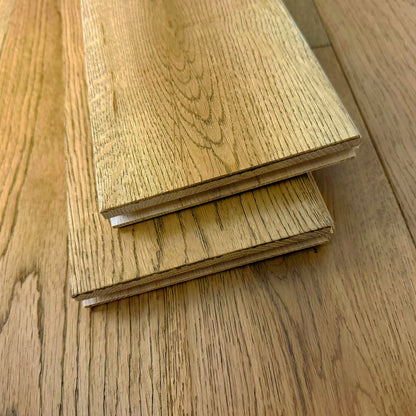5" x 3/4" Solid European White Oak Cashew Hardwood Flooring