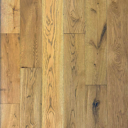 5" x 3/4" Solid European White Oak Cashew Hardwood Flooring