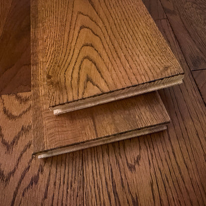 Solid European White Oak Winchester Close Up of Edges