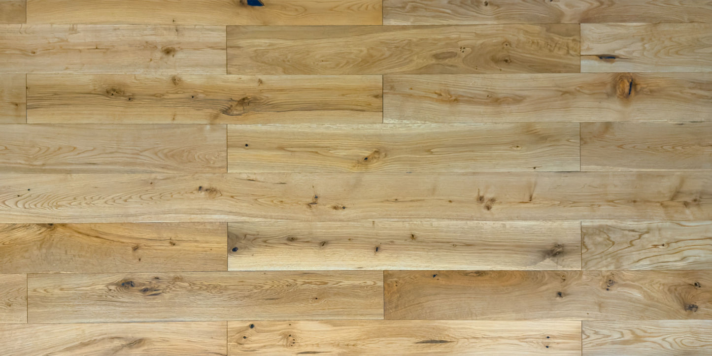 5" x 3/4" Solid European White Oak Natural Hardwood Flooring