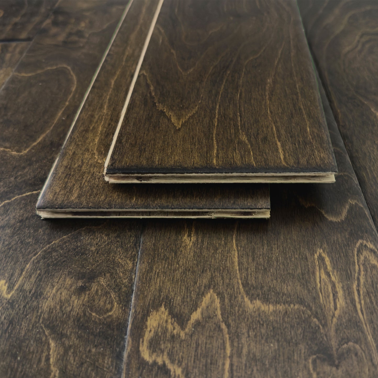 5" x 3/8" Engineered Birch Parthenia Hardwood Flooring