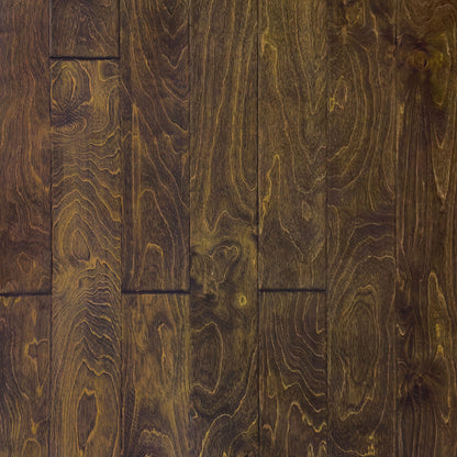 5" x 3/8" Engineered Birch Parthenia Hardwood Flooring