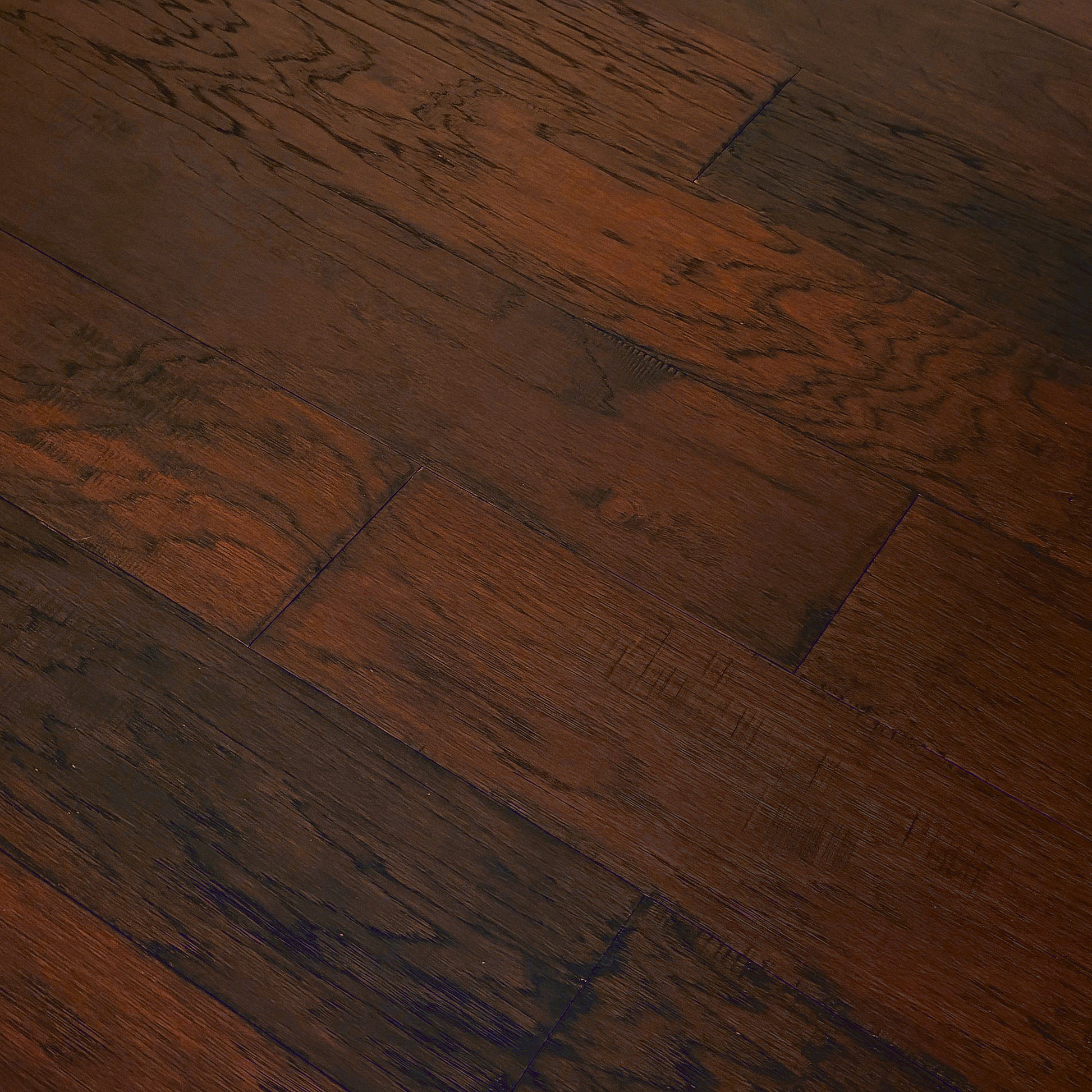 5" x 3/8" Engineered Hickory Jopa Close Up to Show Grain