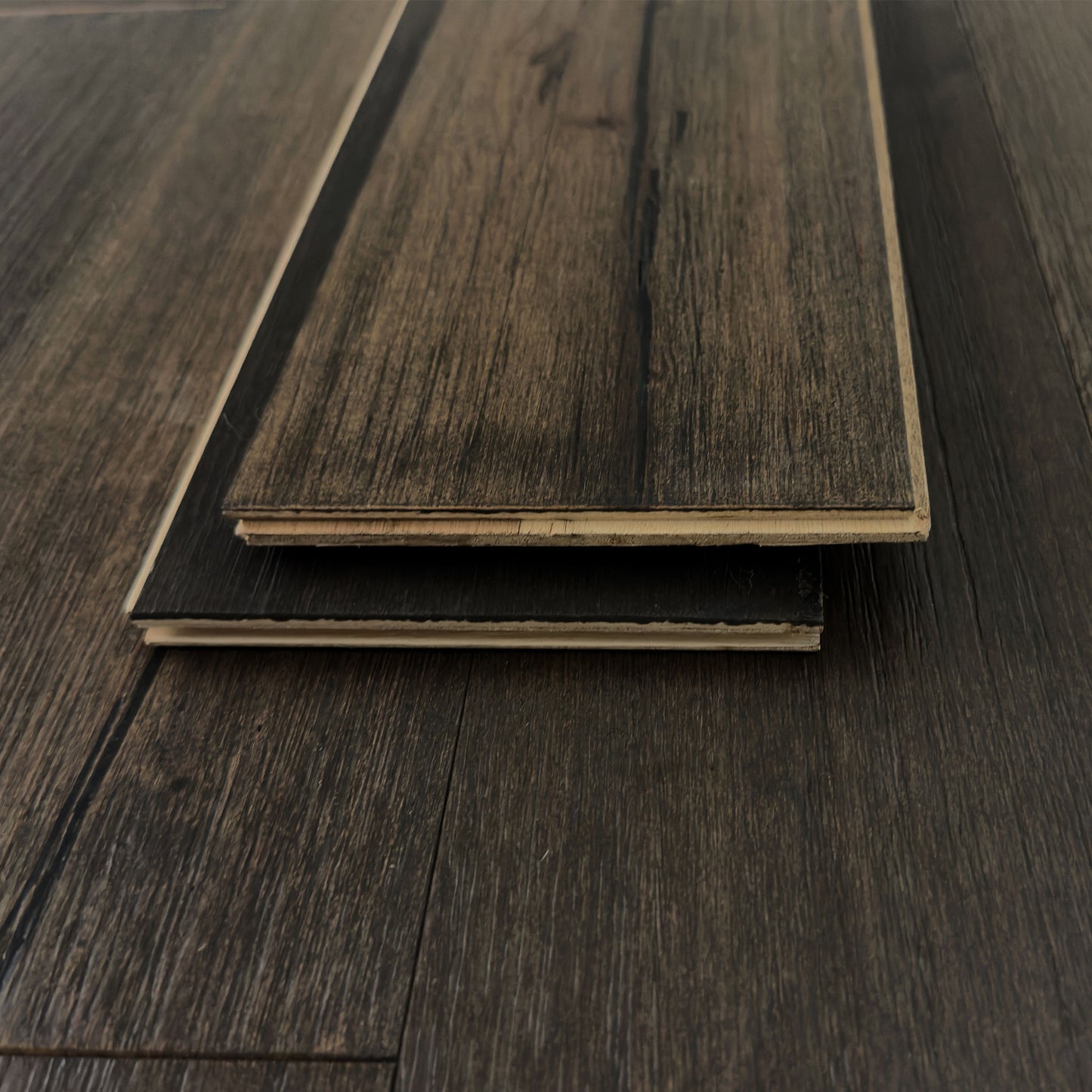 5" x 3/8" Engineered Maple Chanel Hardwood Flooring