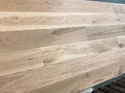 Unfinished White Oak Euro Character Grade Hardwood Flooring