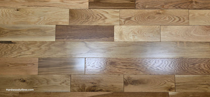 5" x 3/4" Solid White Oak Natural Character Grade Hardwood Flooring
