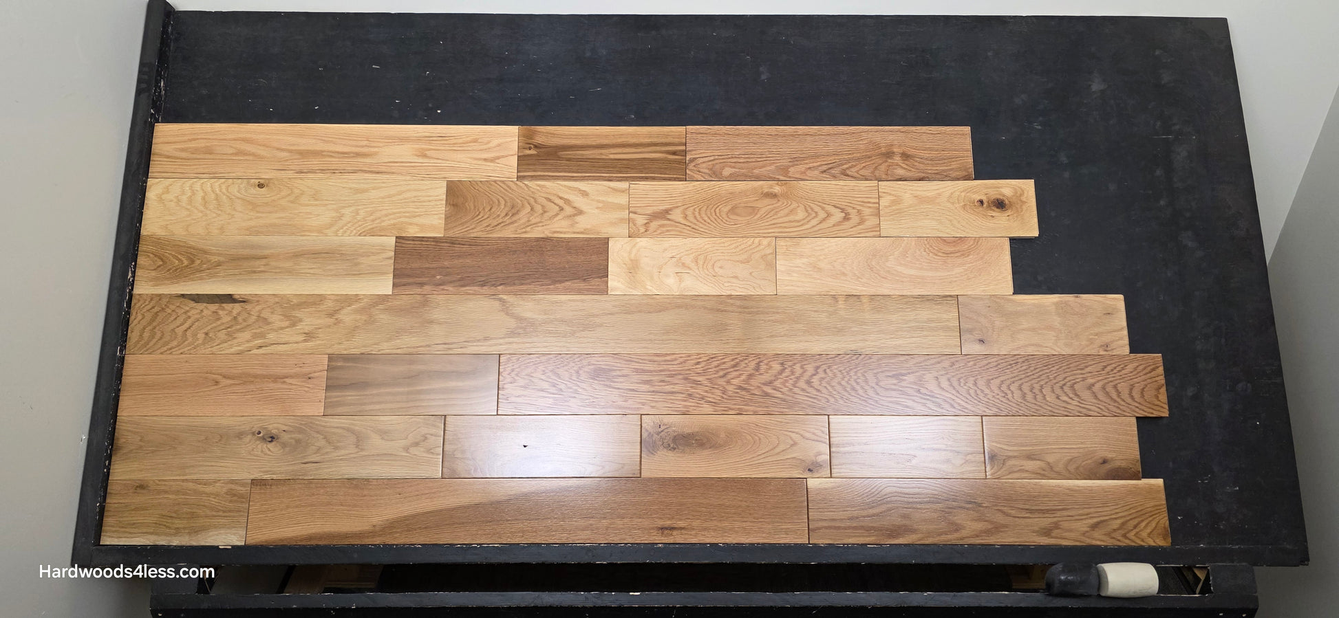 5" x 3/4" Solid White Oak Natural Character Grade Hardwood Flooring