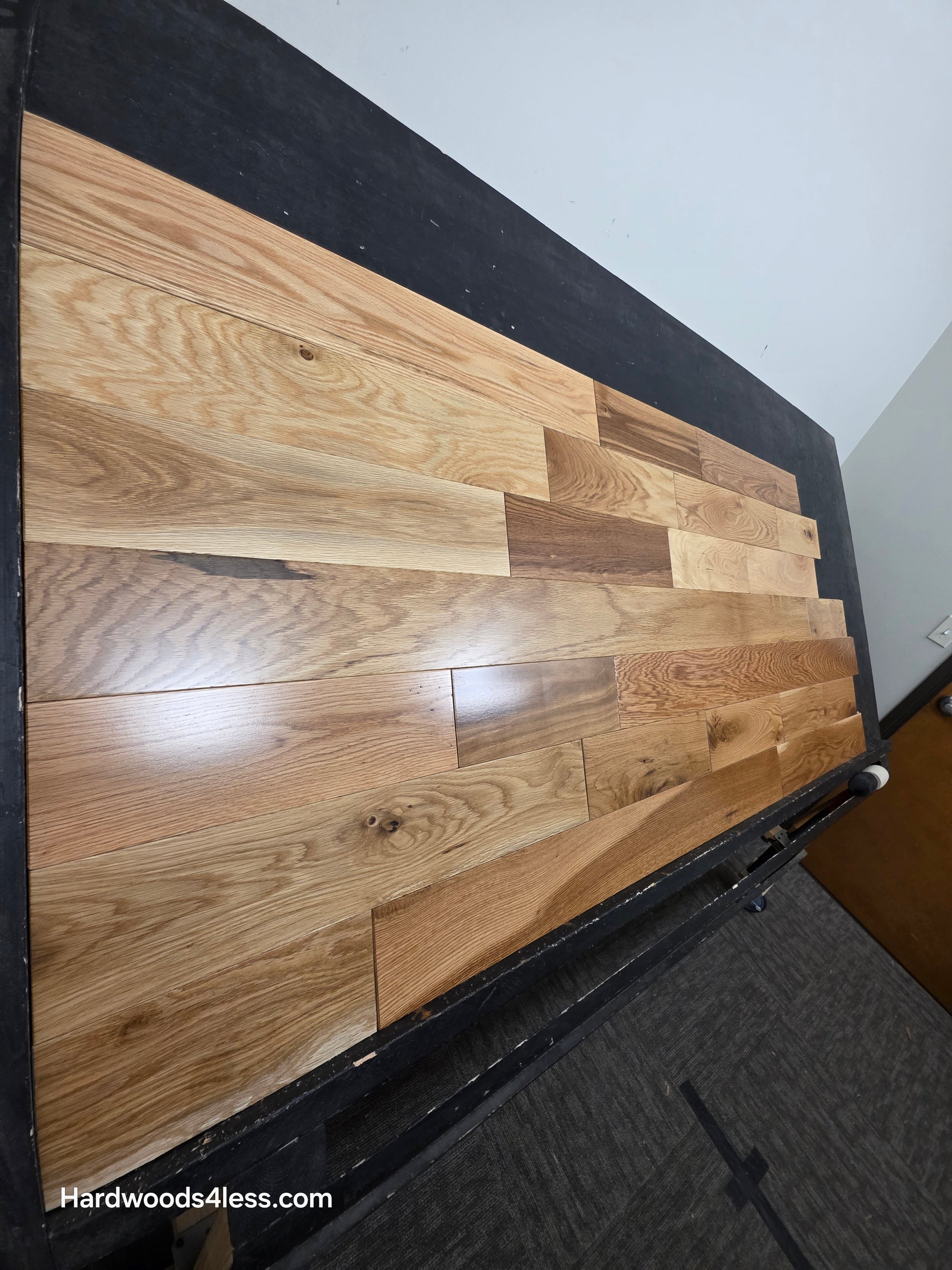 5" x 3/4" Solid White Oak Natural Character Grade Hardwood Flooring