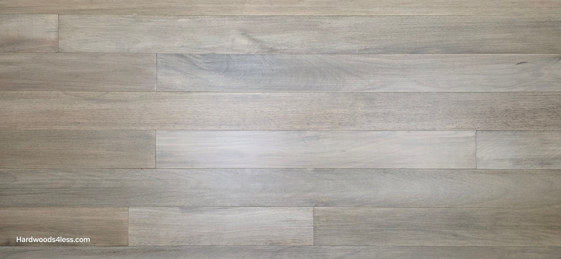 5" x 9/16" Engineered Brazilian Oak Light Grey Hardwood Flooring.