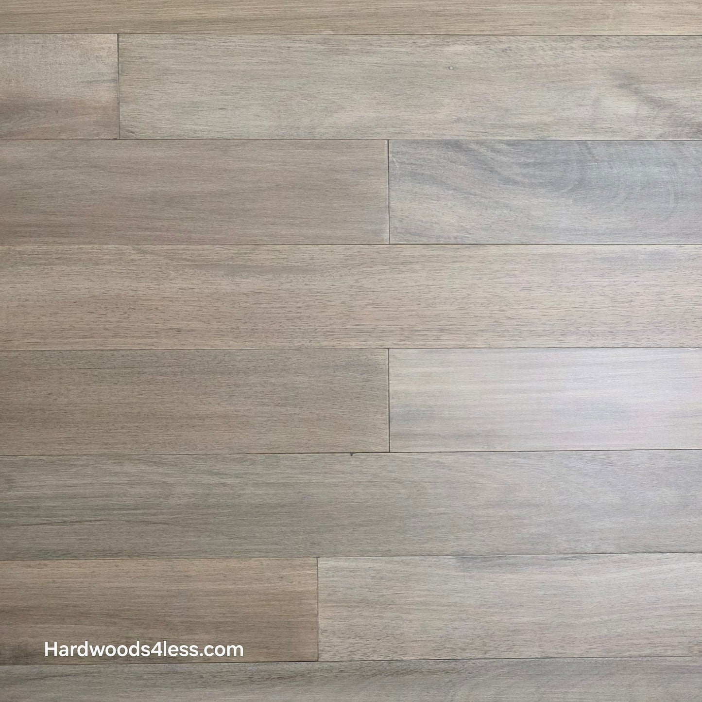 5" x 9/16" Engineered Brazilian Oak Light Grey Hardwood Flooring