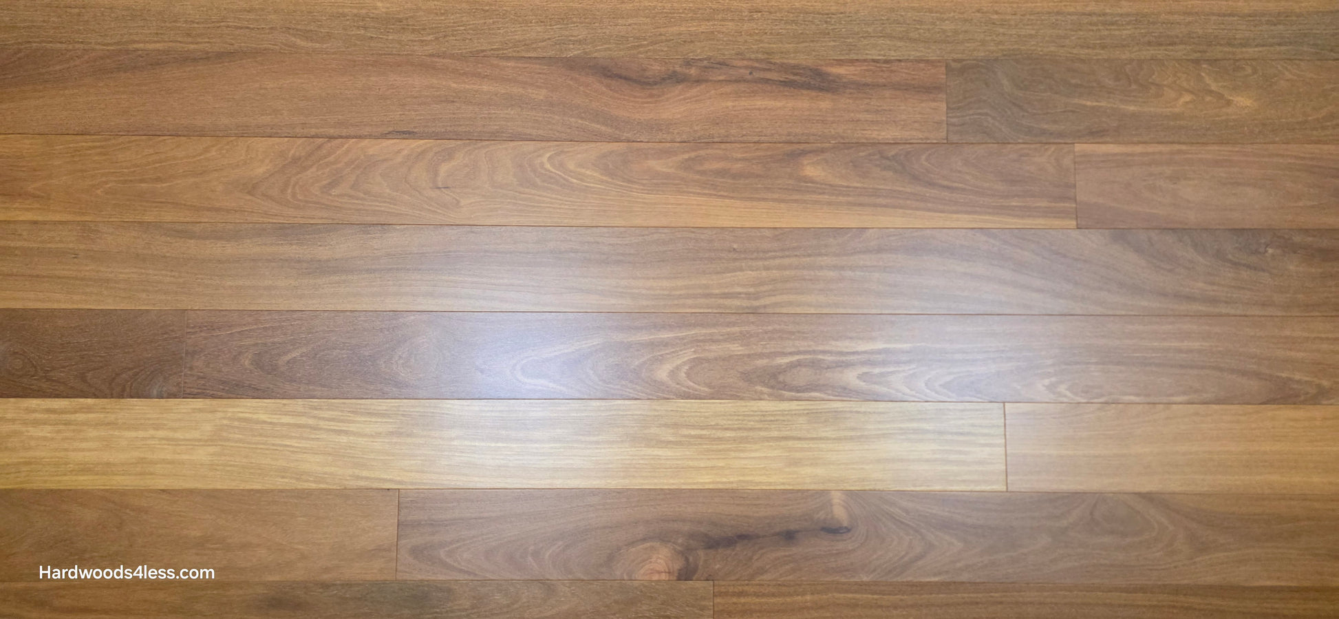5" x 9/16" Engineered Brazilian Teak Hardwood Flooring. 