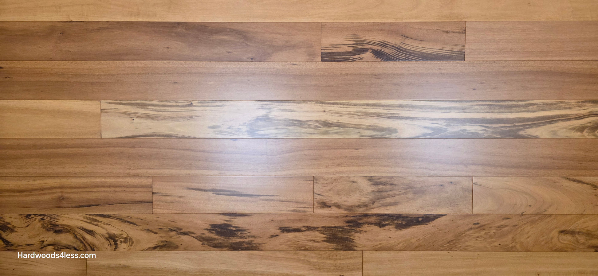 5" x 9/16" Engineered Brazilian Tigerwood Natural Hardwood Flooring