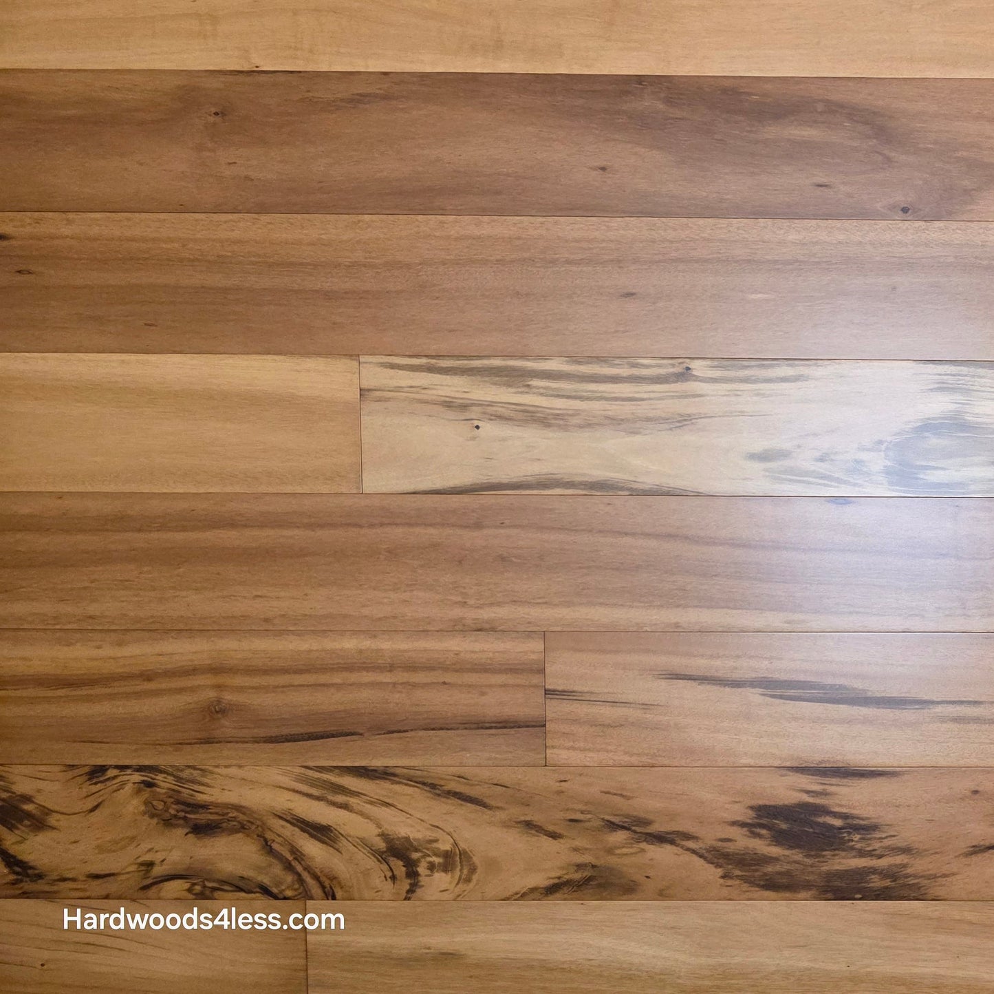 5" x 9/16" Engineered Brazilian Tigerwood Natural Hardwood Flooring
