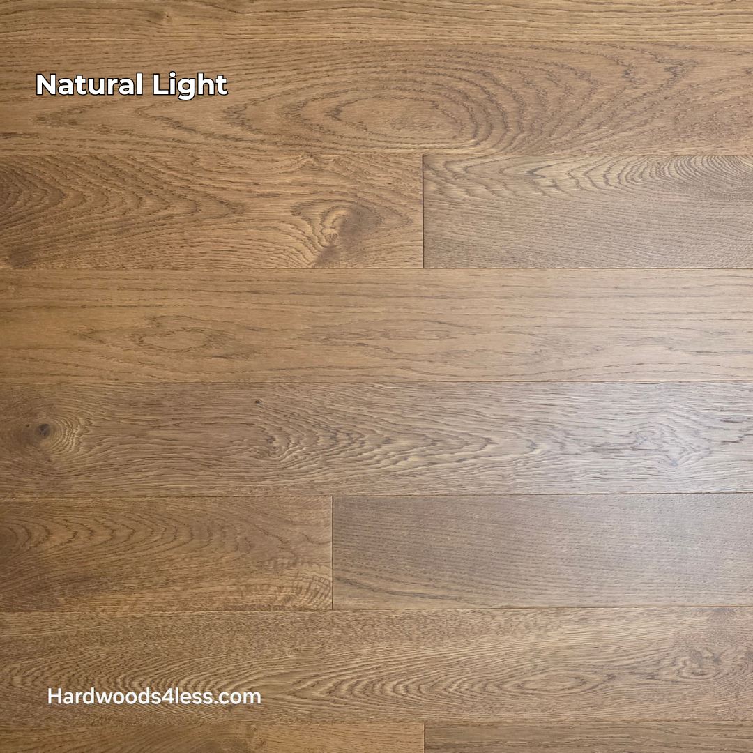 5" x 9/16" Engineered European Oak Mesquite Hardwood Flooring