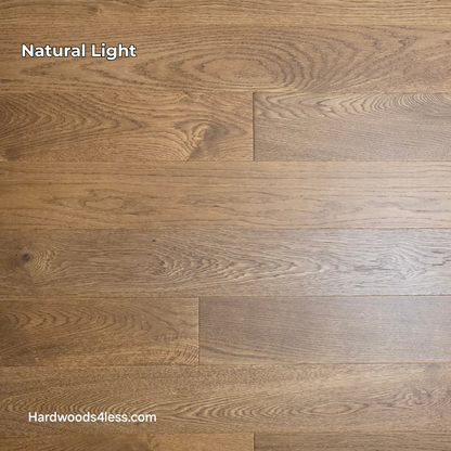 5" x 9/16" Engineered European Oak Mesquite Hardwood Flooring