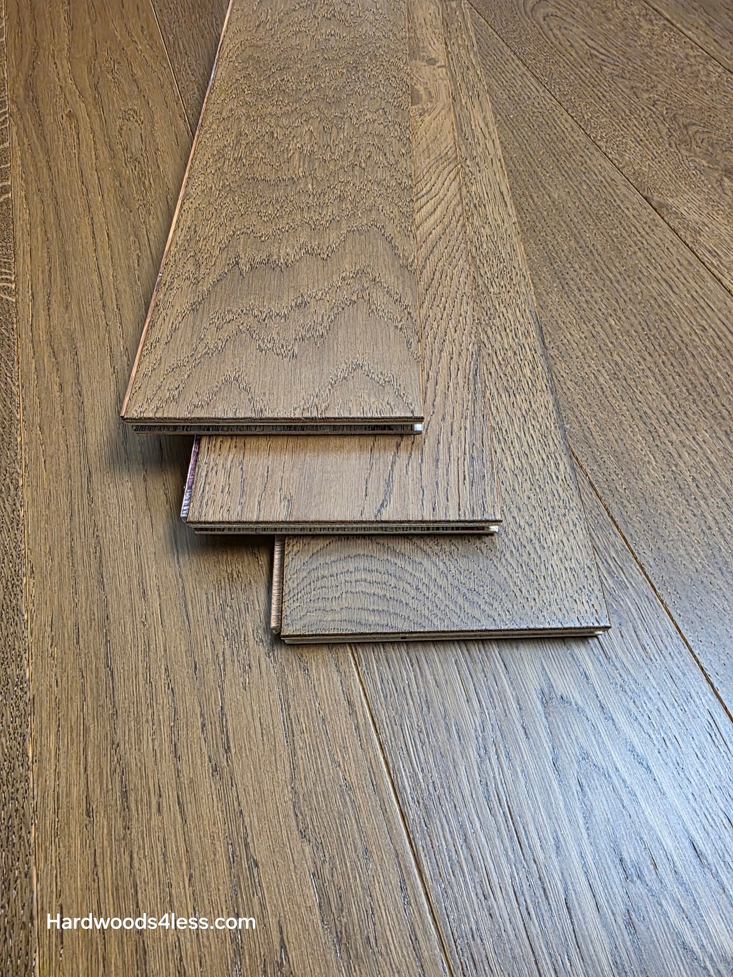 5" x 9/16" Engineered European Oak Mesquite Hardwood Flooring