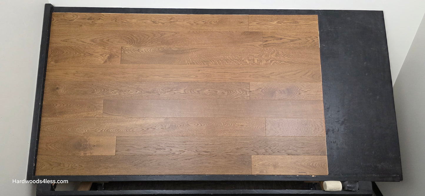 5" x 9/16" Engineered European Oak Mesquite Hardwood Flooring