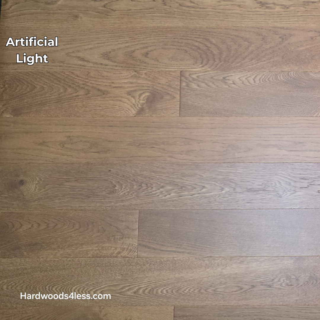 5" x 9/16" Engineered European Oak Mesquite Hardwood Flooring