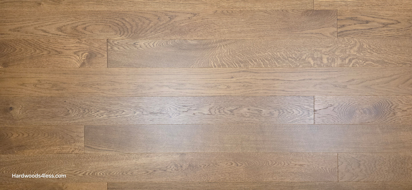 5" x 9/16" Engineered European Oak Mesquite Hardwood Flooring