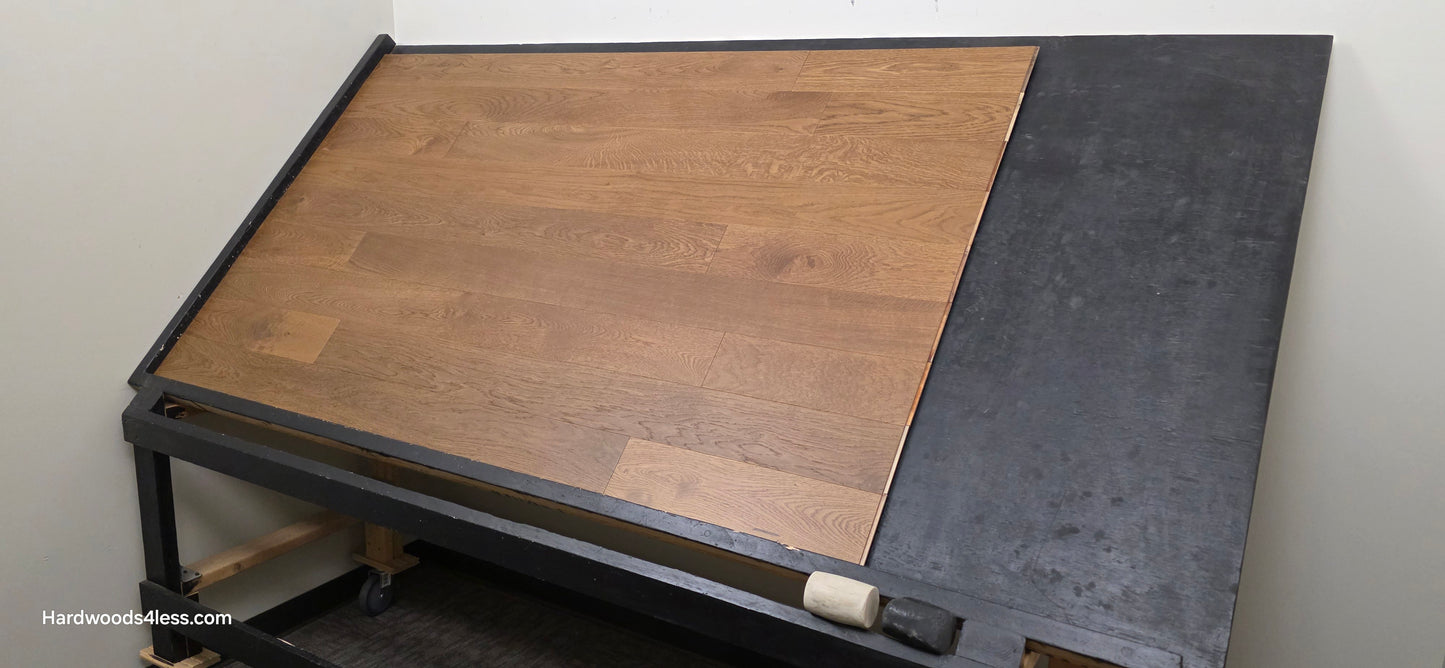 5" x 9/16" Engineered European Oak Mesquite Hardwood Flooring