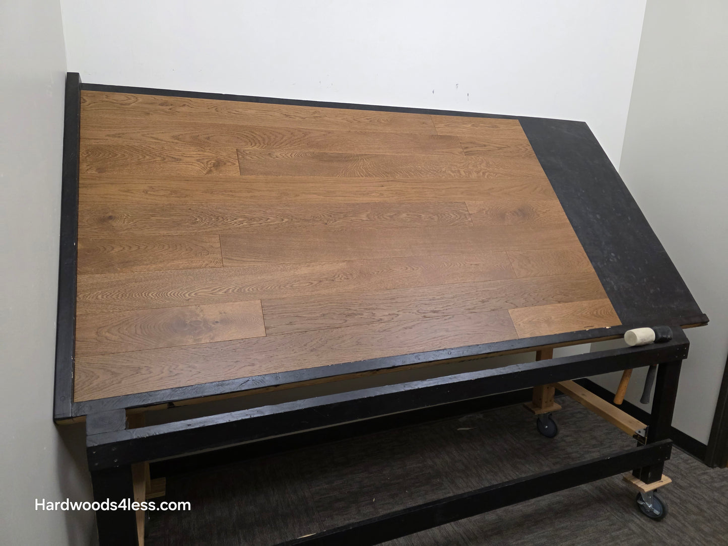 5" x 9/16" Engineered European Oak Mesquite Hardwood Flooring