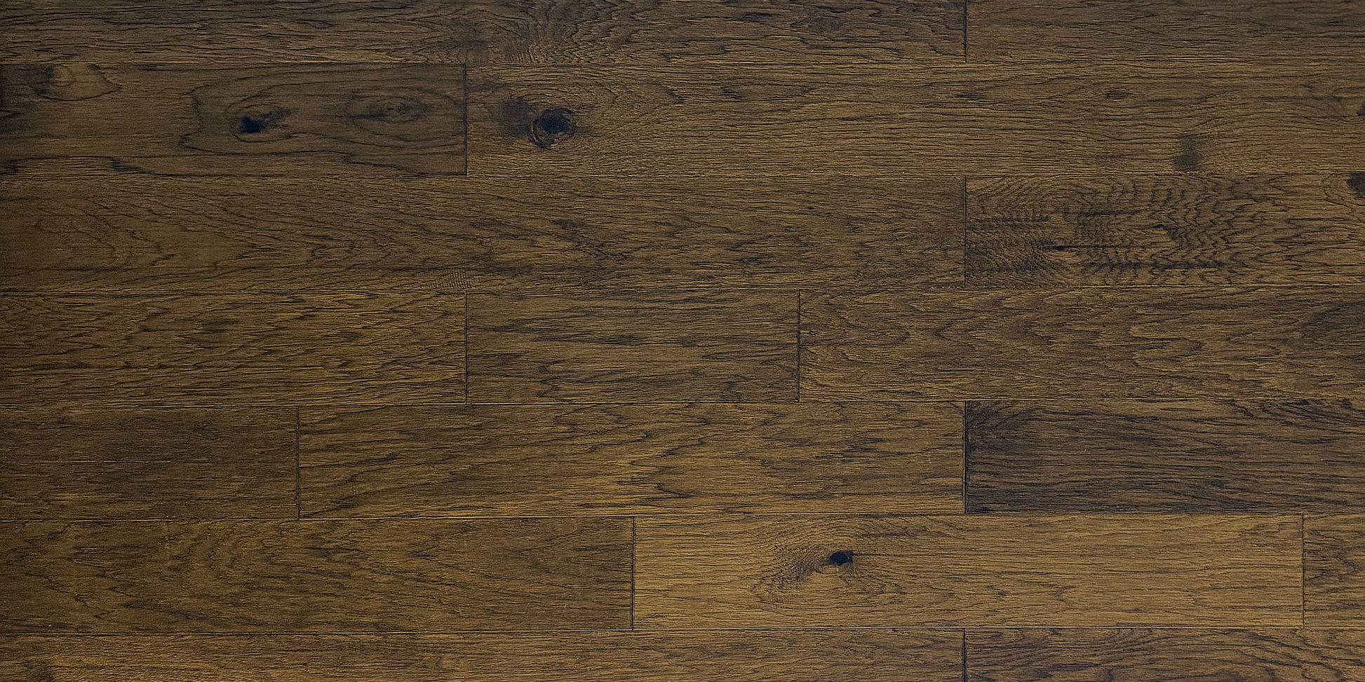 6 1/2" x 3/8" Engineered Hickory Longhorn Top View