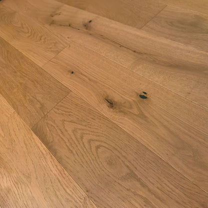 6" x 1/2" Engineered White Oak Annie  Close Up to Show Grain