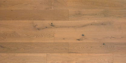 6" x 1/2" Engineered White Oak Annie Top View